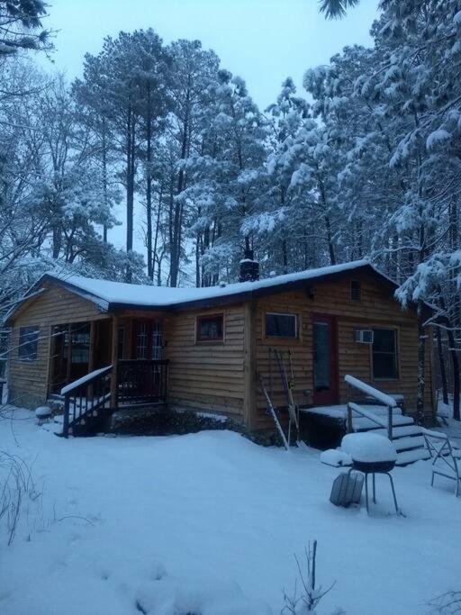 Rustic Quaint Cabin In The Woods--Pets Welcomed Dunnsville Eksteriør billede