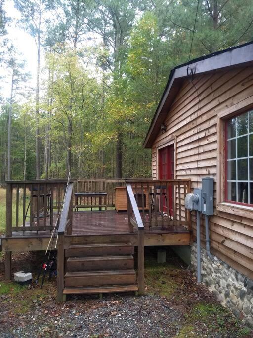 Rustic Quaint Cabin In The Woods--Pets Welcomed Dunnsville Eksteriør billede